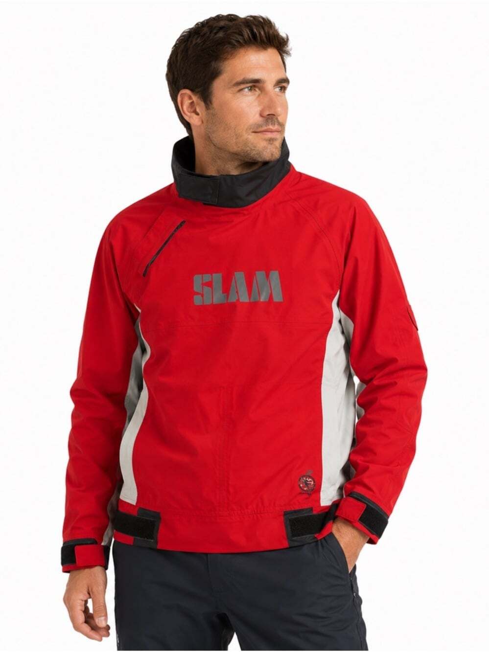 Slam Sailing Jacket Red Waterproof Yachting Windbreaker Outdoor Sport XS
